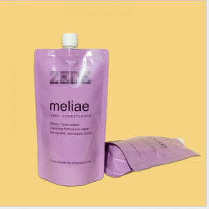 Tenez le sac de savon liquide de liquide de lavage en plastique / emballage de détergent de blanchisserie